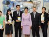 Вручение партбилетов