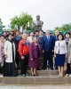 Открытие памятника Байкену Ашимову