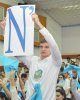 Молодежная акция «Біз жаңа әліпбиді қолдаймыз»