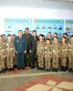 Университетте жас кадеттермен кездесу өтті