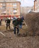 Первый весенний субботник в СКГУ им.М.Козыбаева