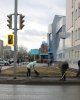 Первый весенний субботник в СКГУ им.М.Козыбаева