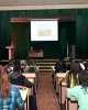 Манаш Қозыбаев атындағы СҚМУ-нің 1 акты залында Бимаканова З.Ш. студенттерге «Қазақ этнонимі» тақырыбында дәріс оқыды