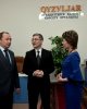 М.Қозыбаев атындағы СҚМУ-ға  «Нұр Отан» партиясының Партиялық бақылау қызметінің жетекшісі Асан Сағадиев іс-сапармен келді