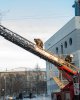 Пожарно-тактические учения в 10 корпусе СКГУ им. М. Козыбаева