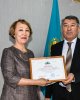 Ректораттың кезекті отырысында университетіміздің бірқатар оқытушылары марапатталды