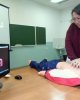 В СКГУ им. М. Козыбаева проведено занятие по оказанию первой помощи