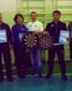 Профессорлық-оқытушылар құрамы мен қызметкерлер арасындағы дартстан жарыс өтті