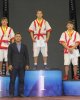 Студент Мейрбек Рахимов қазақша күрестен алтын медаль алды
