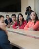 Знаменитая телеведущая Санди Султан встретилась со студентами СКГУ им. М. Козыбаева