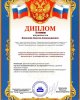 Поздравляем магистранта гр. Фс-м-18 Воропаева Никиту с получением Диплома 2 степени в международном конкурсе