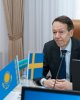 Швецияның Қазақстан Республикасындағы елшісінің М. Қозыбаев атындағы СҚМУ-не келуі