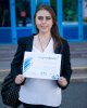 Победители конкурса на разработку нового логотипа СКГУ им. М. Козыбаева получили свои призы