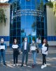 Победители конкурса на разработку нового логотипа СКГУ им. М. Козыбаева получили свои призы