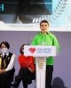 Университет магистранты Богдан Петров Президент алдында волонтер жылының жабылуында сөз сөйледі