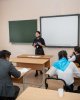Қозыбаев университетінде студенттер және оқушылар арасында пікірсайыс өтті