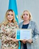 Оқу ордамызда ғалым-әйелдерді құттықтау рәсімі өтті