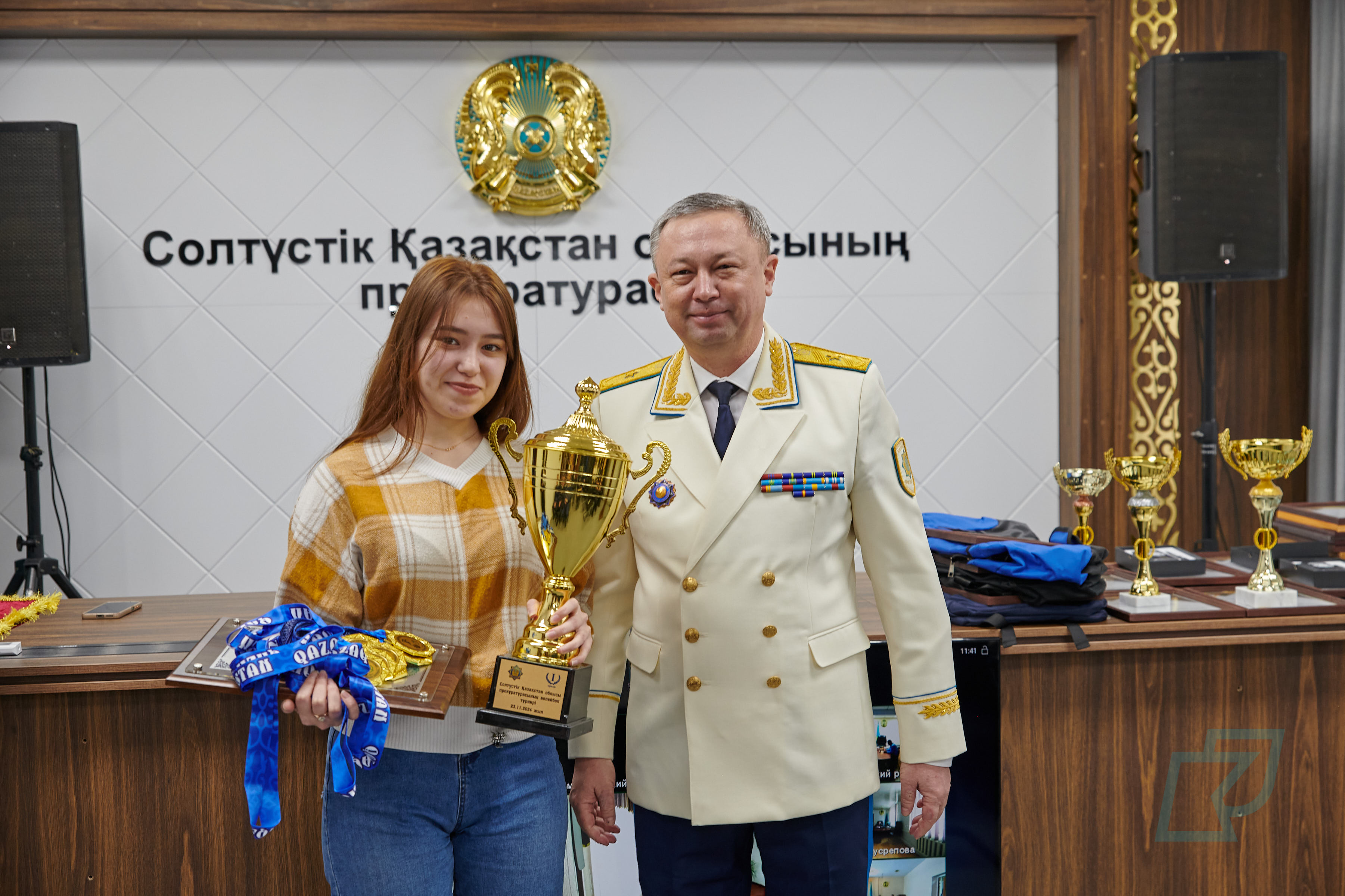 Қозыбаев университеті және СҚО прокуратурасы арасында волейболдан турнир