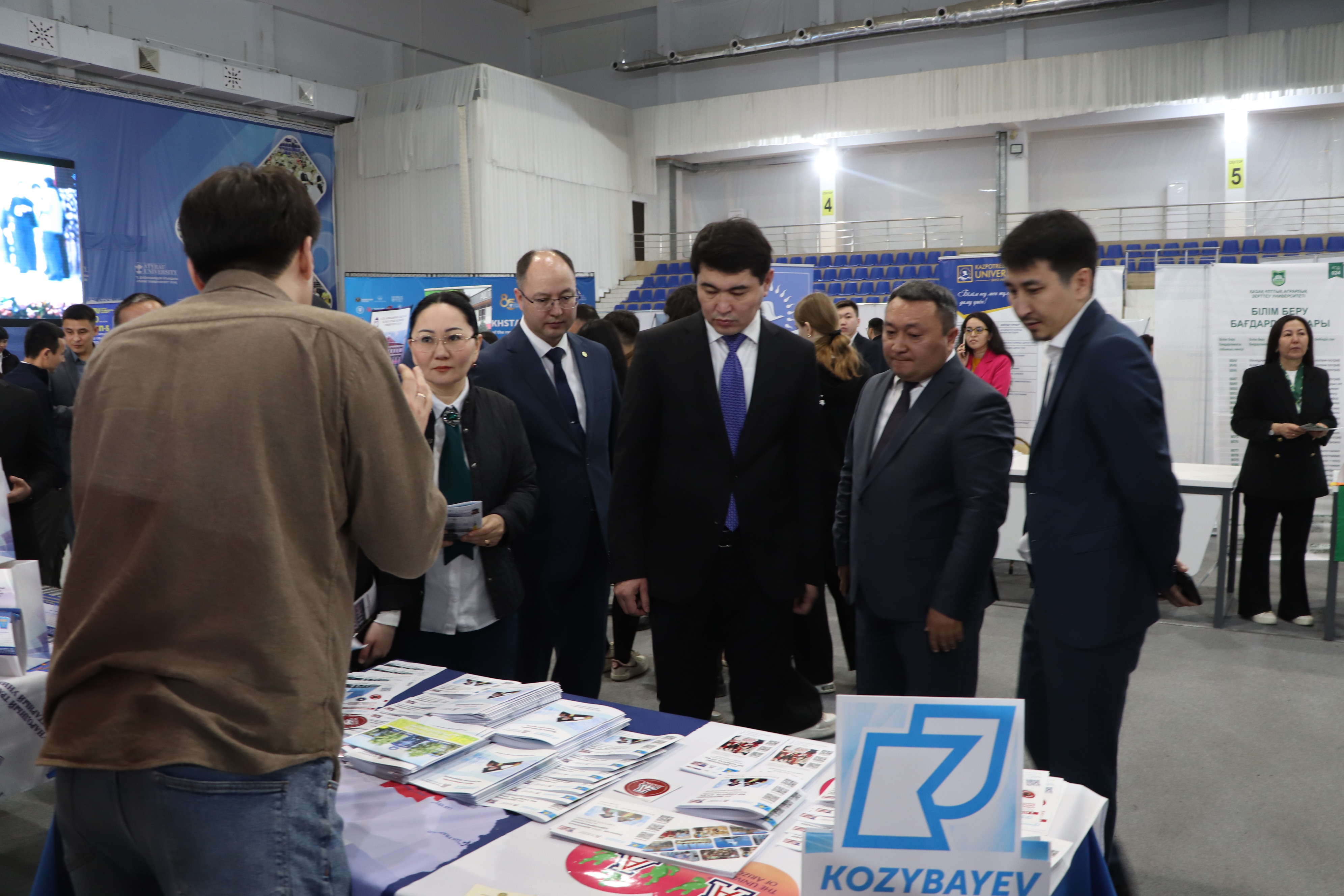 Қозыбаев университеті Study in Kazakhstan көрмесінде