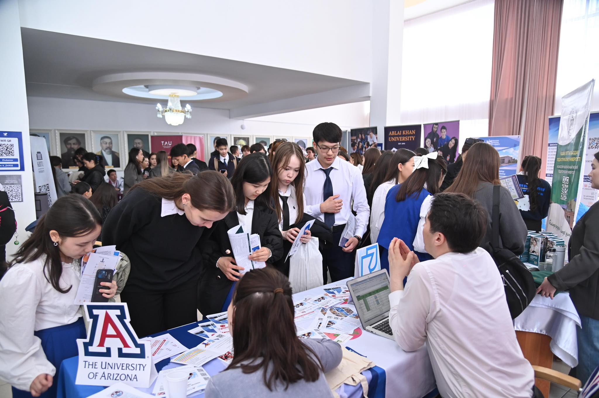 Қозыбаев университеті Study in Kazakhstan көрмесінде