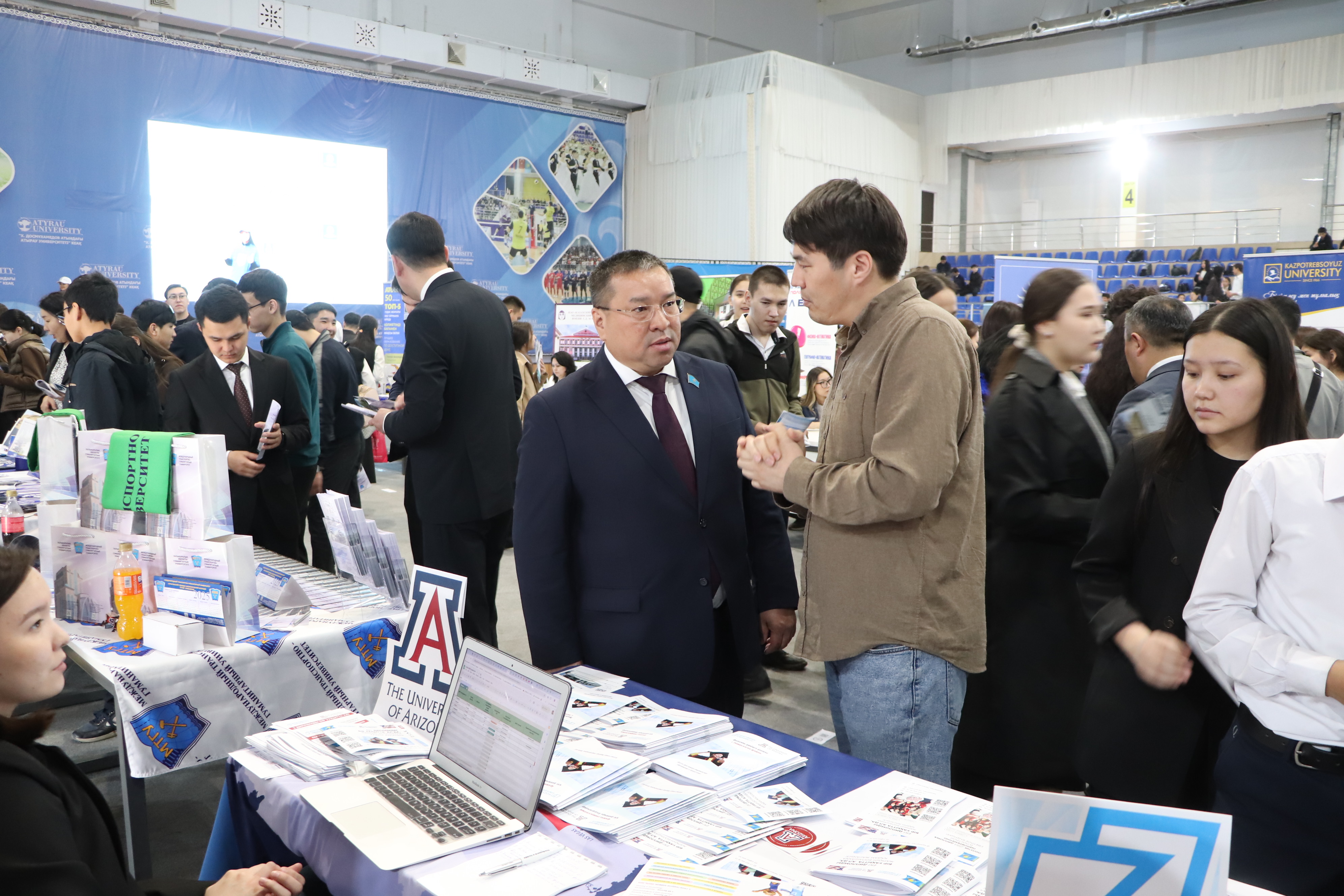Қозыбаев университеті Study in Kazakhstan көрмесінде