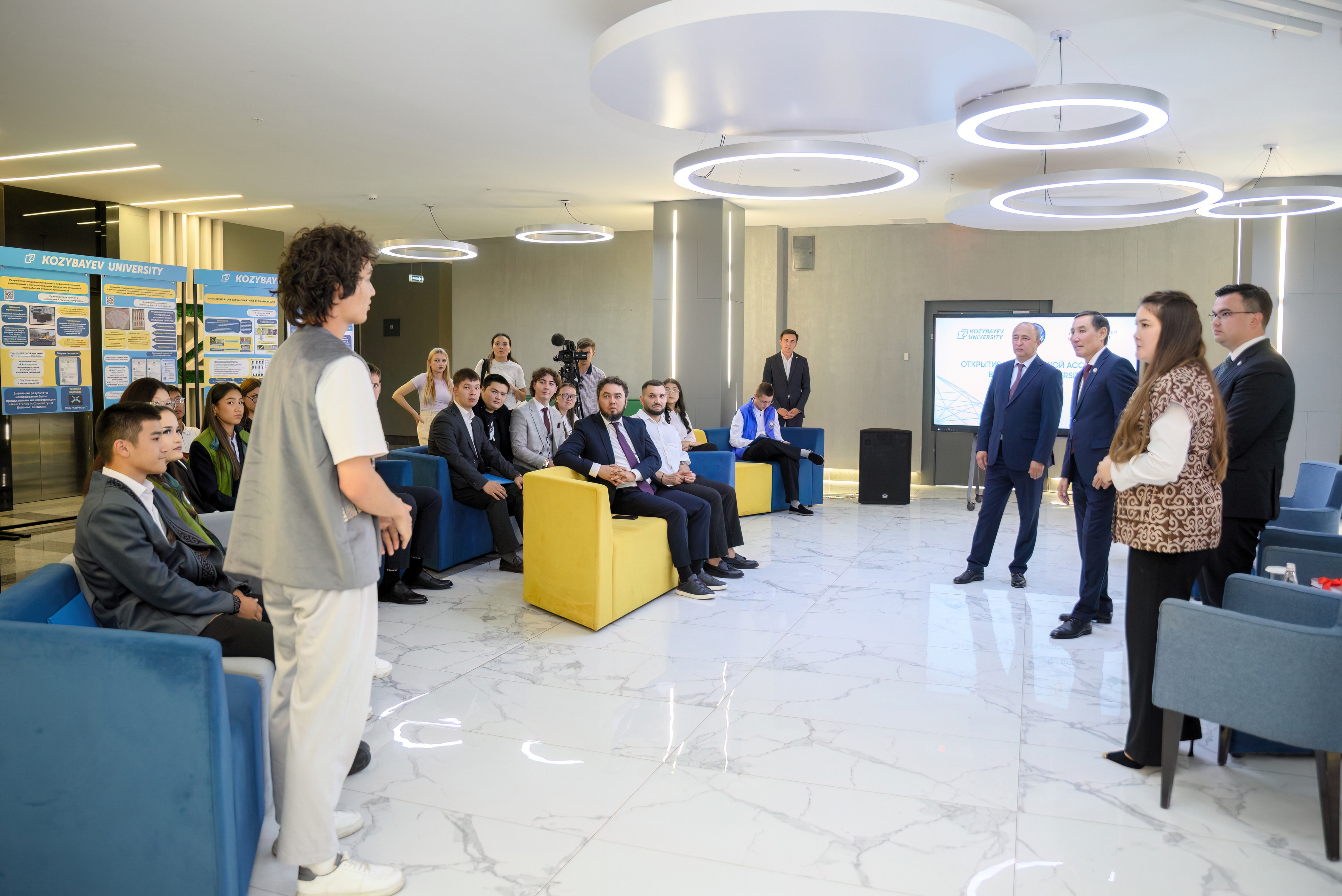 Единство и молодежные инициативы: в Kozybayev University открыли Студенческую ассамблею