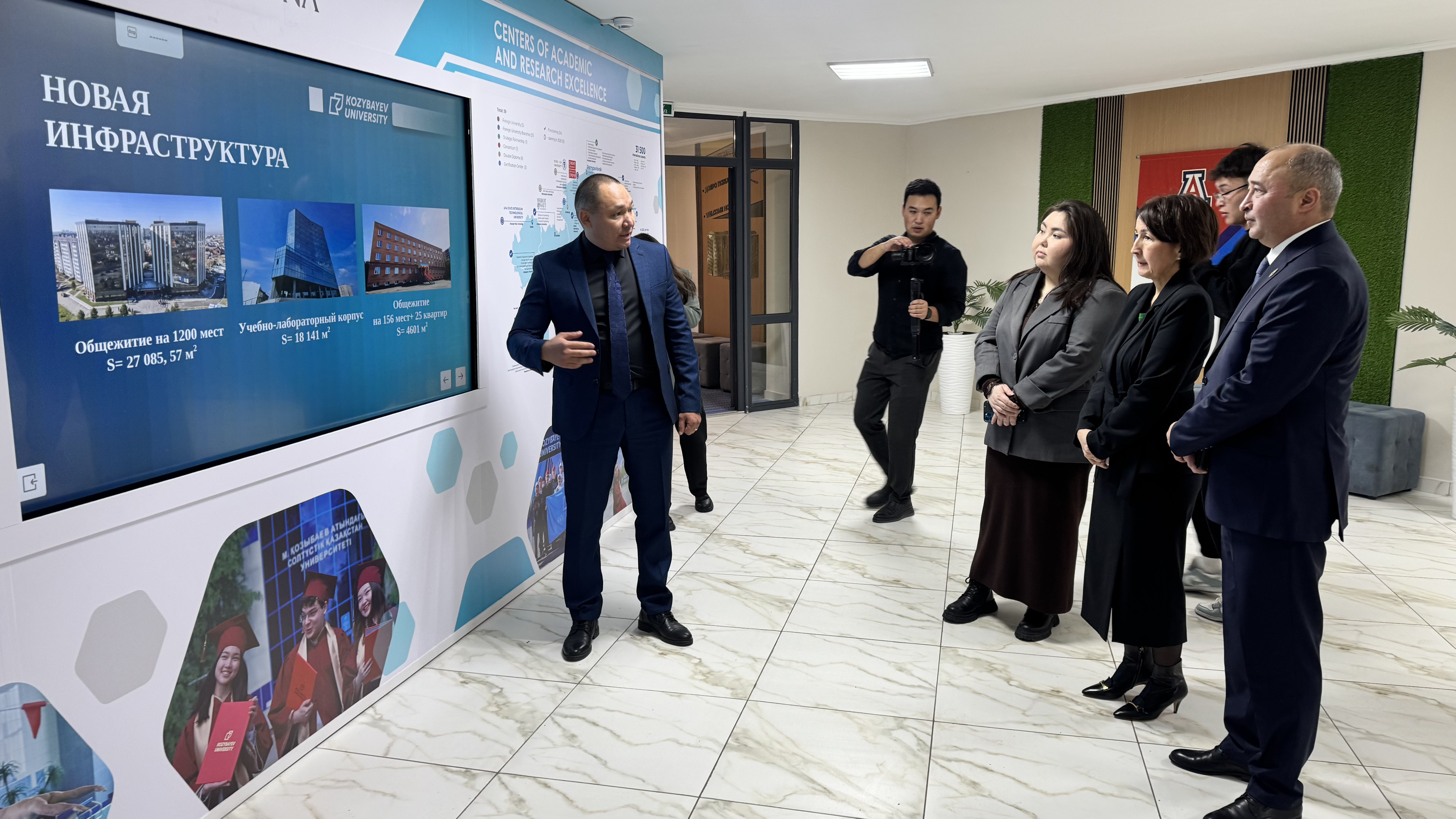 ҚОЗЫБАЕВ УНИВЕРСИТЕТІ ВИЦЕ-МИНИСТРГЕ НЕГІЗГІ ХАЛЫҚАРАЛЫҚ ЖӘНЕ ҒЫЛЫМИ ЖОБАЛАРДЫ ҰСЫНДЫ