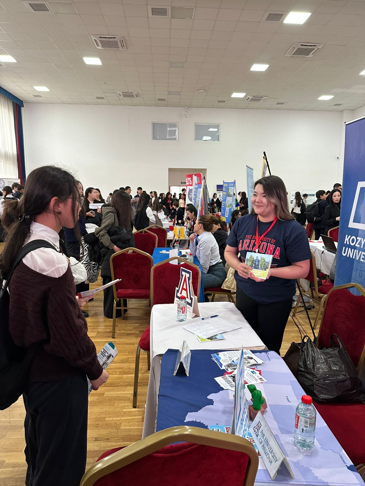 Қозыбаев университеті «FIZMAT Education Fair – 2026» көрмесінде