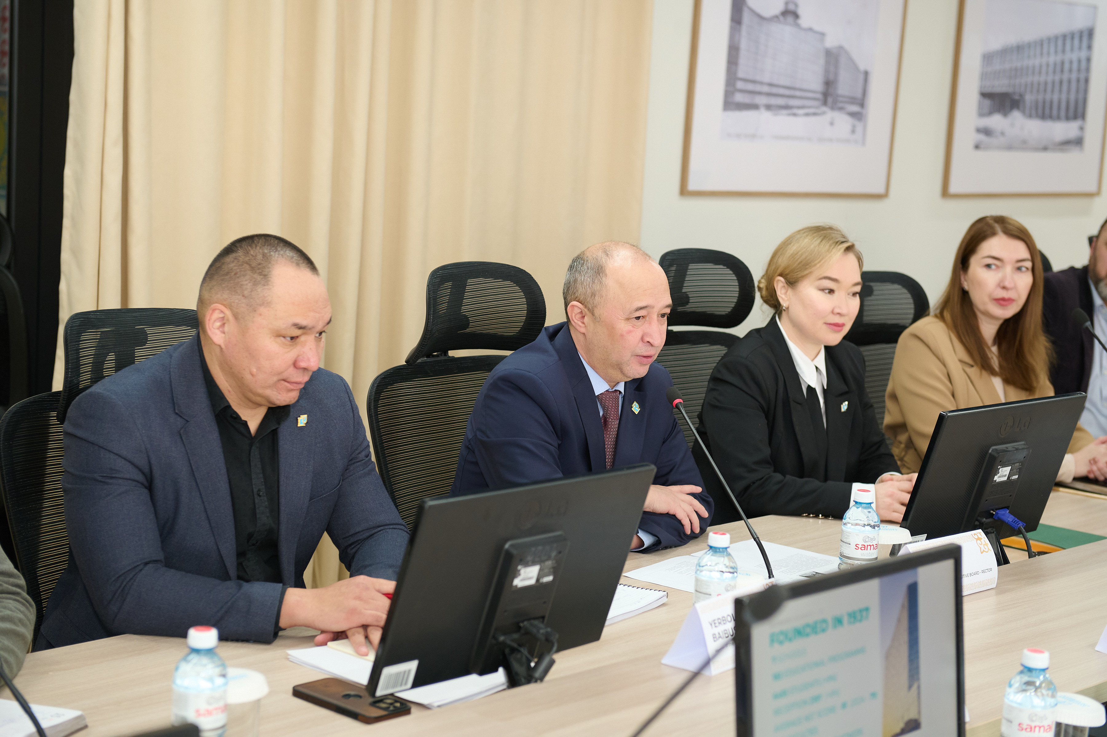 Делегация University of Arizona с рабочим визитом в Kozybayev University