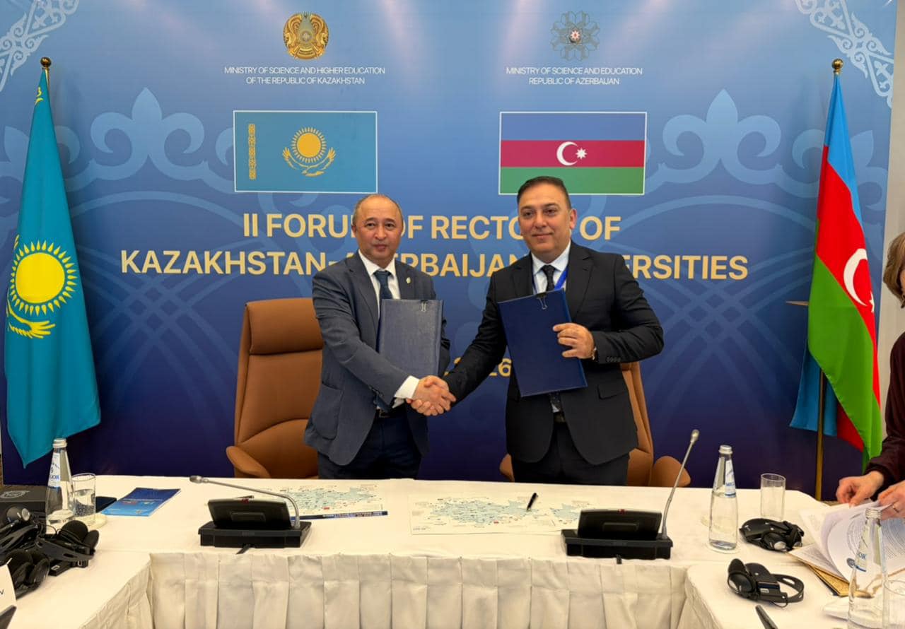 Подписание международных соглашений: Kozybayev University выходит на новый уровень