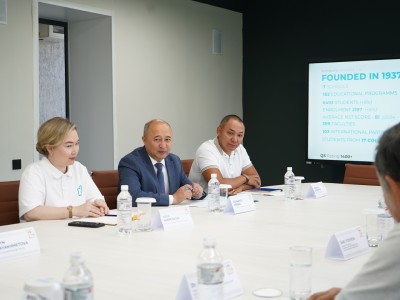 Ученые из Японии посетили Kozybayev University