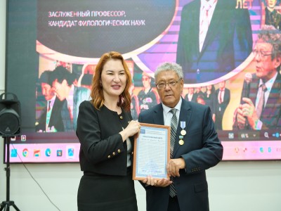 В Kozybayev University отметили 70-летний юбилей профессора Жумагали Ашимова