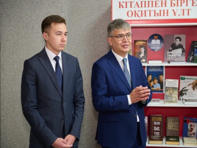 Kozybayev University присоединился к общереспубликанскому марафону «Читающая нация»