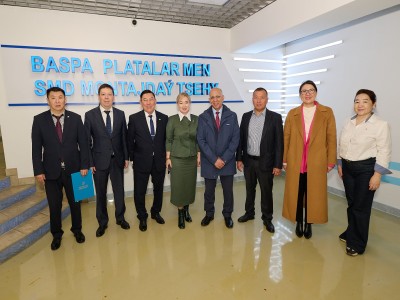 Визит делегации Kozybayev University и Назарбаев Университета на завод им. С.М.Кирова