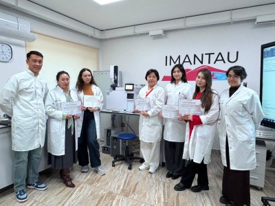 Сотрудники Kozybayev University прошли повышение квалификации по работе с хроматографическим оборудованием