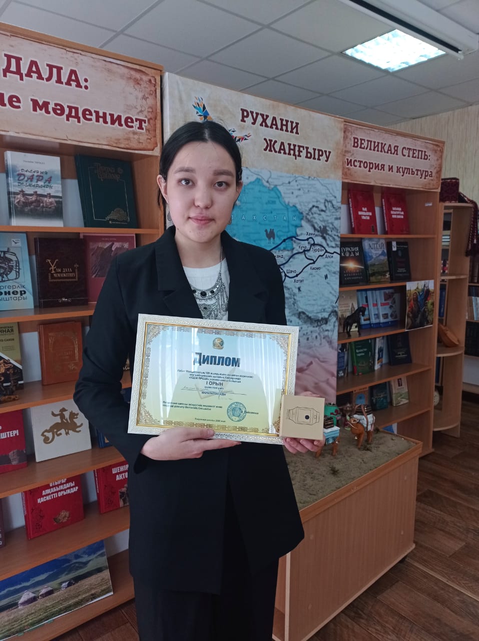 Ғ.Мүсіреповтің  жылдығына арналған көркемсөз оқу шеберлерінің қалалық байқауында 