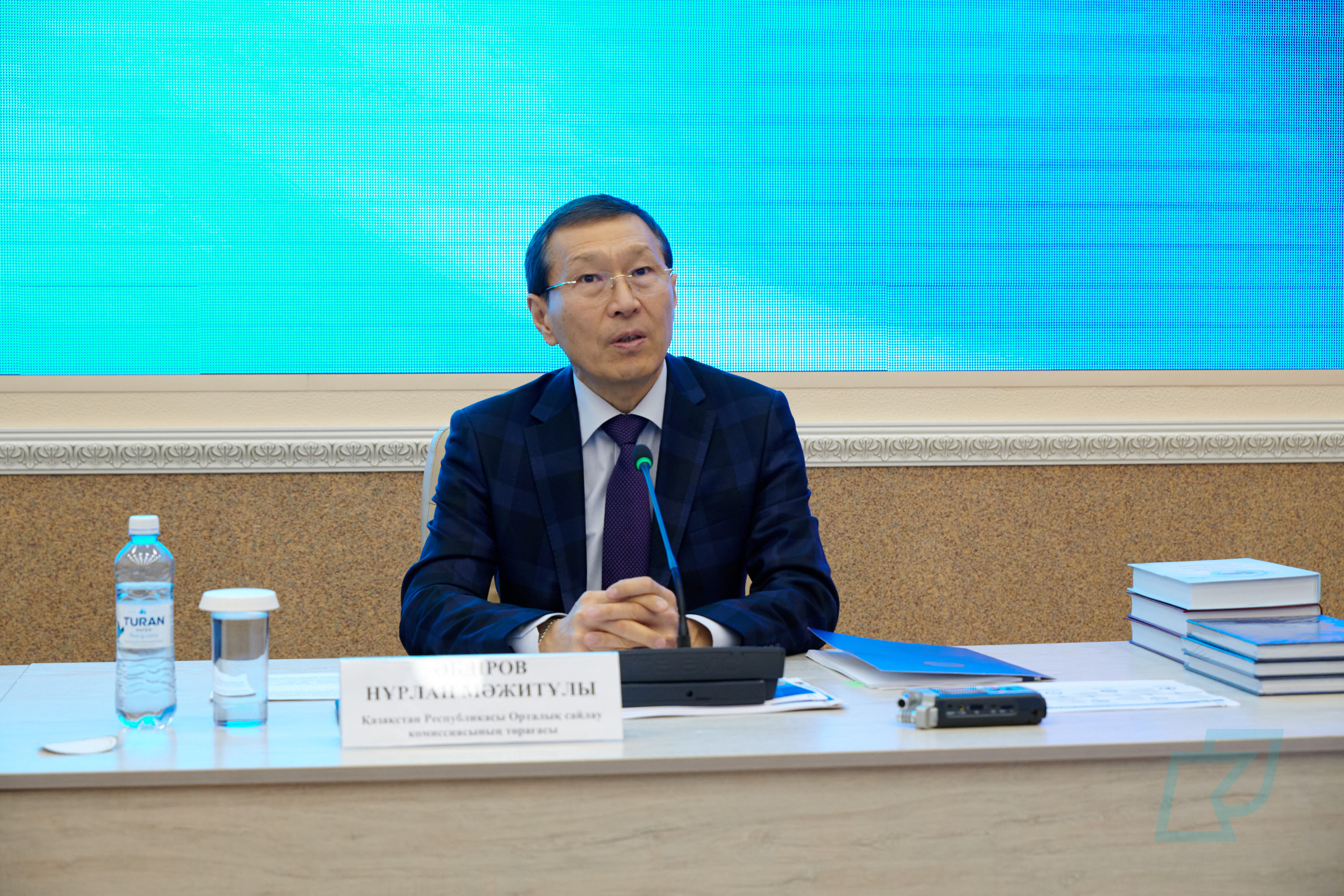 Председатель ЦИК РК Нурлан Абдиров посетил Kozybayev University