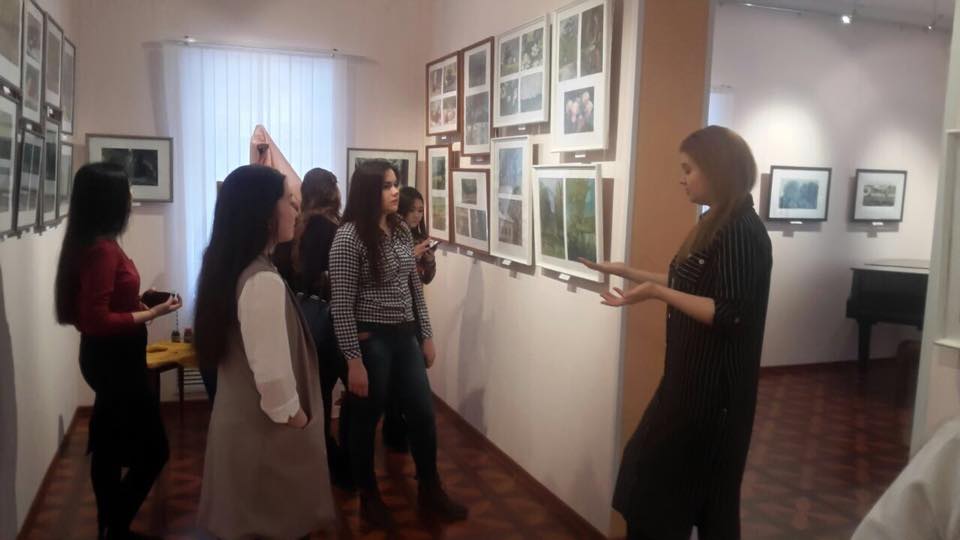 ГРФ кафедрасының студенттері Бейнелеу өнерімұражайына барды