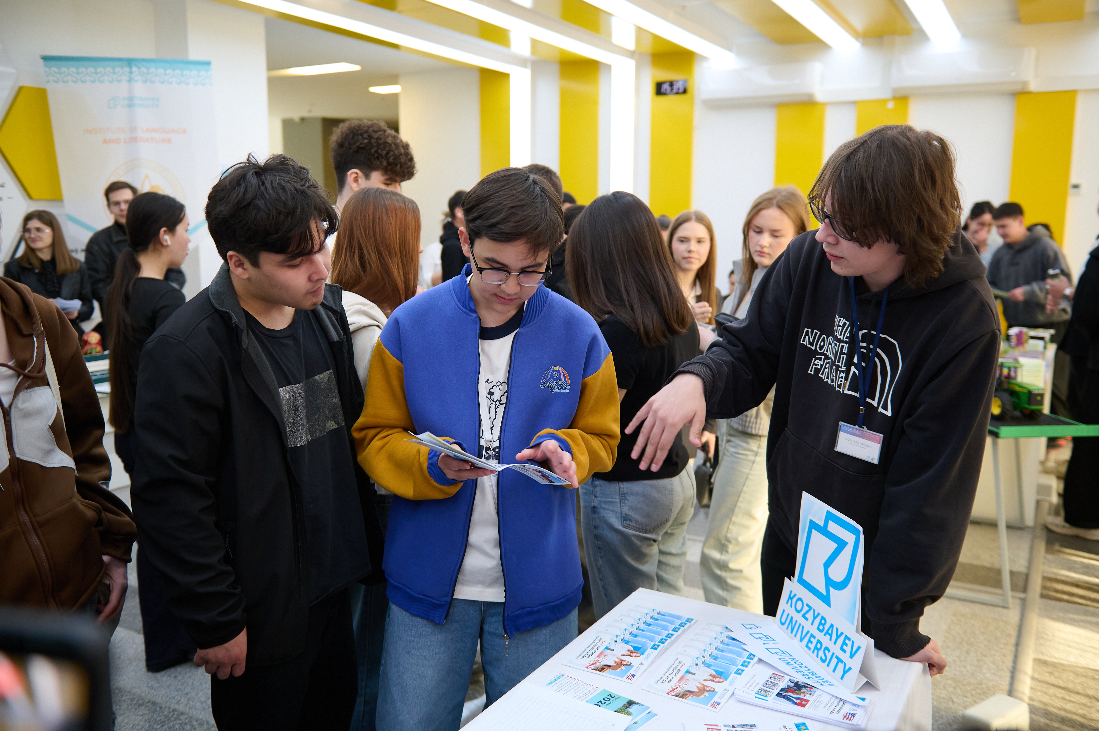 School Students from Across Kazakhstan Visited Kozybayev University