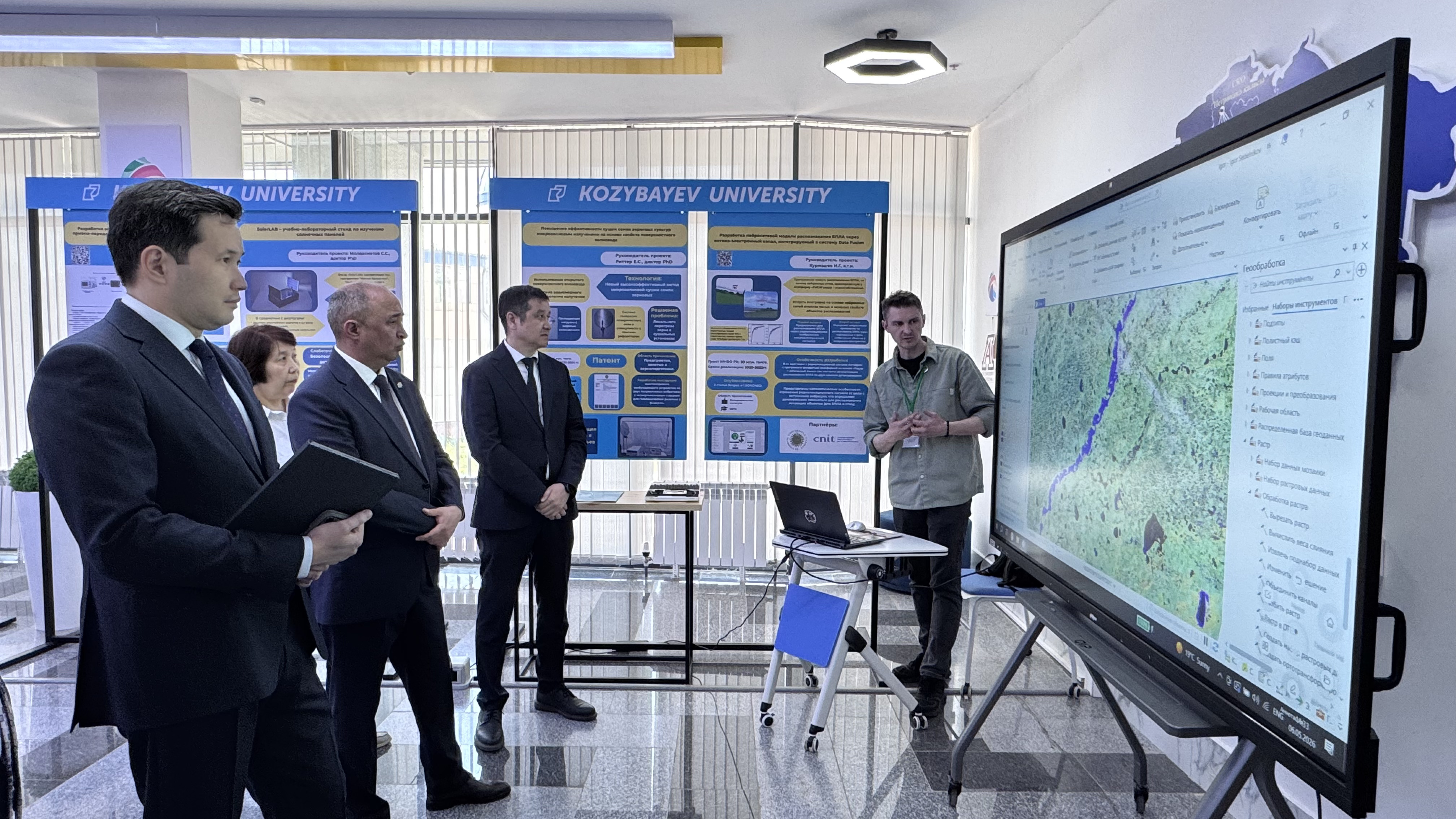 Real-Time Satellites and AI-Powered Drones: New Projects at Kozybayev University