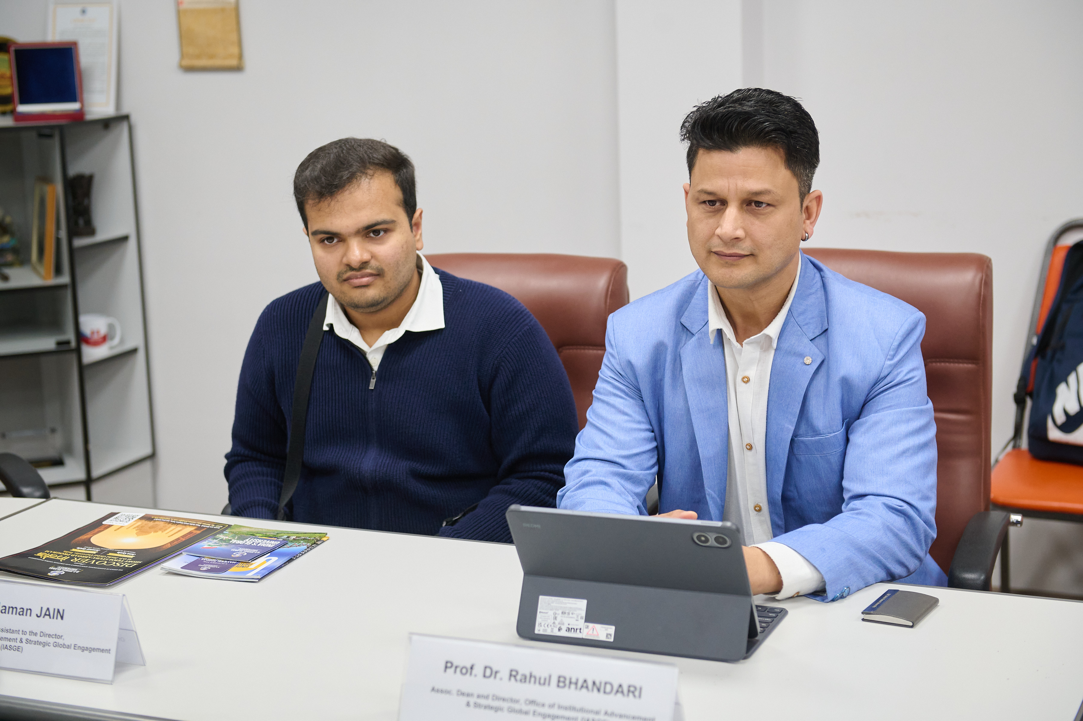 Representatives of O.P. Jindal Global University (JGU) Visited Kozybayev University