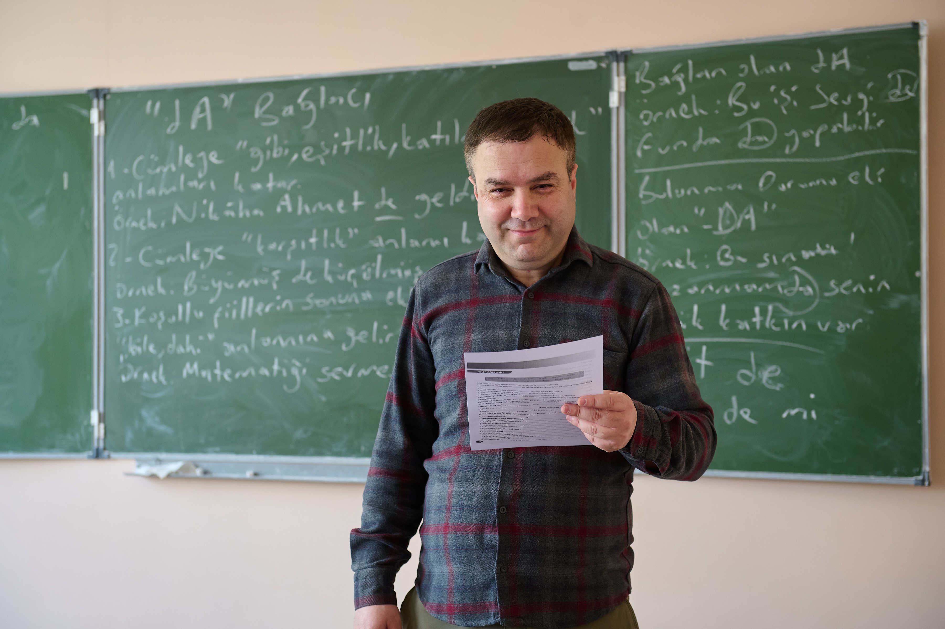Learning Turkish with Professor Göktürk Cebecioglu