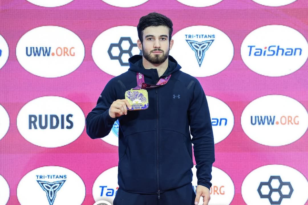 Islam Evloev Became the Asian Champion in Greco-Roman Wrestling