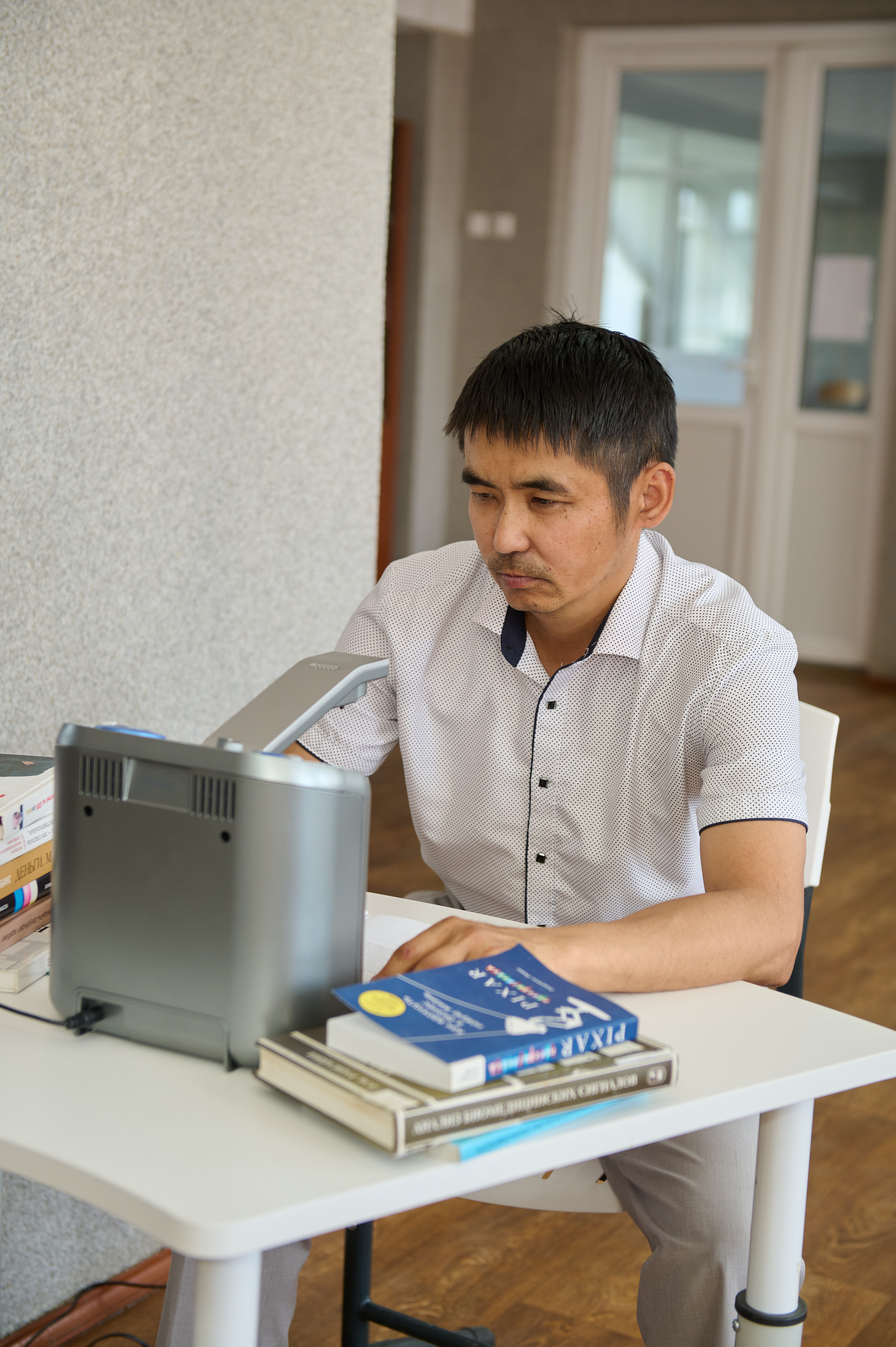 New Opportunities for Students with Visual Impairments at the Library of Kozybayev University
