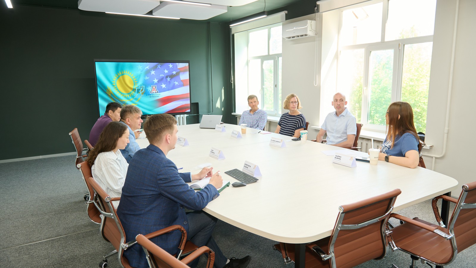 Strategic Partnership Continues: University of Arizona Delegation Visits Kozybayev University
